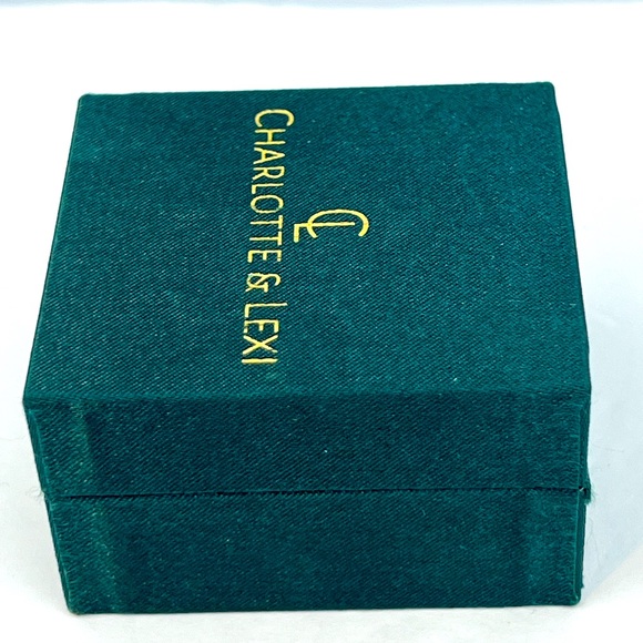 CHARLOTTE & LEXI, WOMENS STERLING SILVER, CLOVER EARRINGS WITH CUBIC ZIRCONIA - Picture 14 of 16